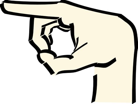 Hand Direction Sign - ClipArt Best