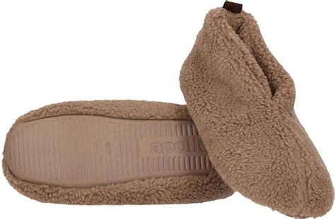 Apollo Sloffen Dames Mules Beige Teddy Wol 42 Sloffen