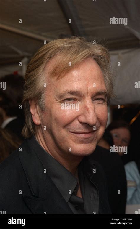 File 14th Jan 2016 Actor Alan Rickman Known For Films Including