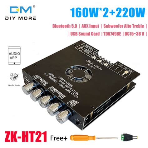 Diymore ZK TB21 ZK TB21S ZK HT21 2 1 Channel Stereo Bluetooth 5 0