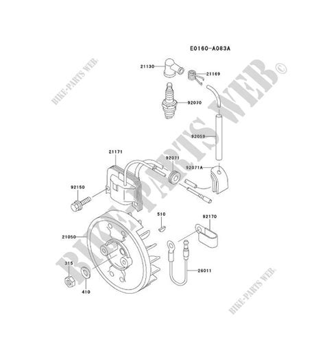 Pièces d origine pour TH TH MOTORS Kawasaki Kawasaki