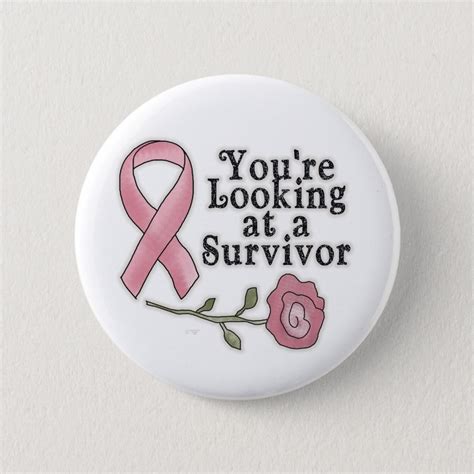 Breast Cancer Survivor Pin Zazzle