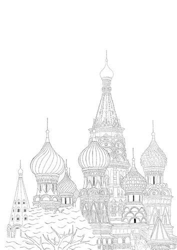 St Basil S Cathedral Coloring Page