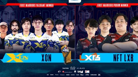 NFT LXB Dan XCN Juarai First Warriors Ultimate Battle Championship PUBG