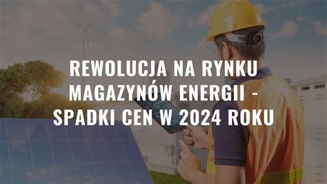 Rewolucja Na Rynku Magazyn W Energii Spadki Cen W Roku