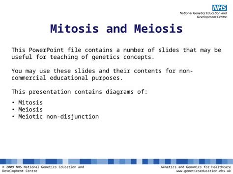 PPT Explanation Slides Mitosis And Meiosis DOKUMEN TIPS