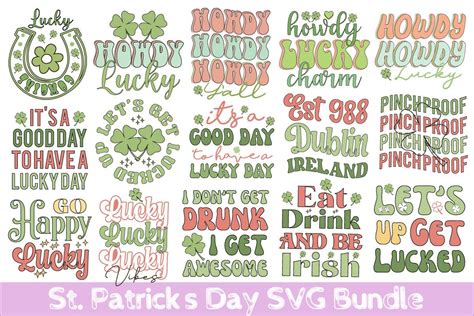 St Patricks Day Svg Bundle Bundle · Creative Fabrica