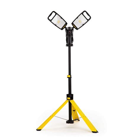 Stanley Led Work Light With Stand Lumen Portable Corded Led