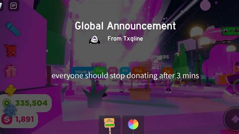 Pls Donate Z Event Youtube