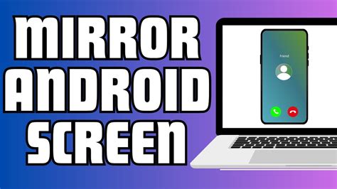 How To Mirror Android To Laptop How To Cast Mobile Screen On Laptop