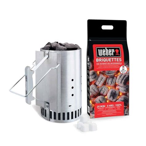 Weber Chimney Starter Set Barbecues And Bbq Accessories Bbq