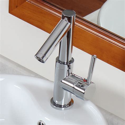 ELITE Chrome Luxury Bathroom Sink Faucet - Contemporary - Bathroom Faucets - by Overstock.com