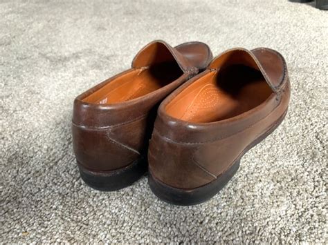 Vintage Allen Edmonds Sanibel Moc Toe Loafers 9D Gem