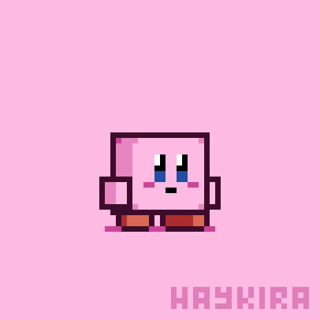 [OC] Steve Kirby Pixel Art GIF : r/Kirby