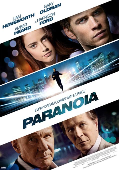 Paranoia 2013 Trailers Moviezine