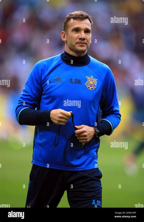 Ukraine coach Andriy Shevchenko Stock Photo - Alamy