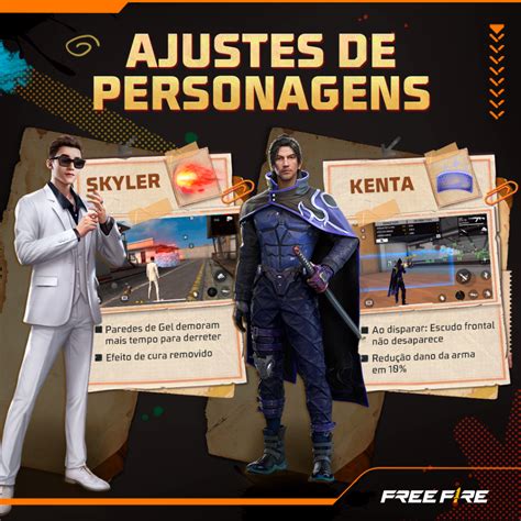 Primeira Atualiza O De Chega Ao Free Fire Um Novo Personagem