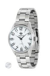 Reloj Marea De Acero Para Hombre Con Esfera Blanca B36103 1 Miralles