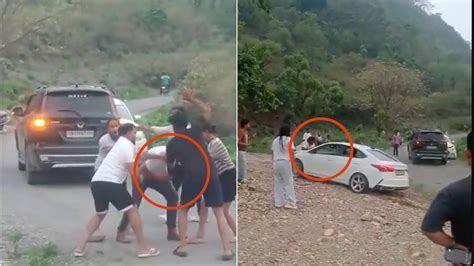 Watch: Cars' Collission on Dehradun Highway Leads to Full-Blown Fight