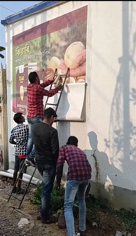 Matte 35 gsm media Digital Wall Painting, Size: 32-40 Sqft at Rs 25/sq ...