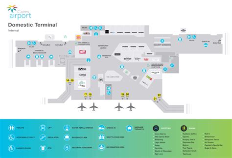 Maps Cairns Airport