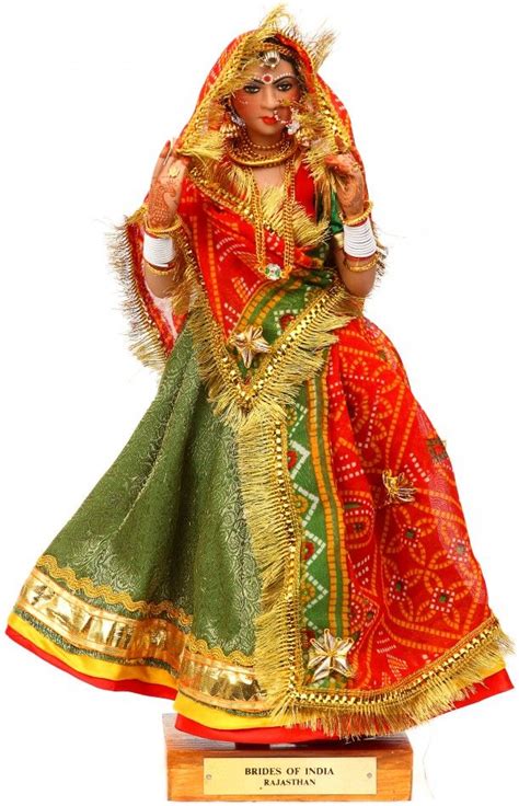 Brides Of India Rajasthan Dress Barbie Doll Indian Dolls Bride Dolls