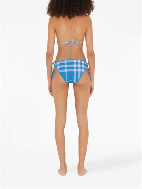 Burberry Vintage Check Bikini Set Farfetch