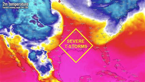 A New Winter Storm With Heavy Snow And Blizzard Tracks Across The