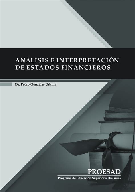 Pdf Proesad Análisis E Interpretación De Estados Financieros