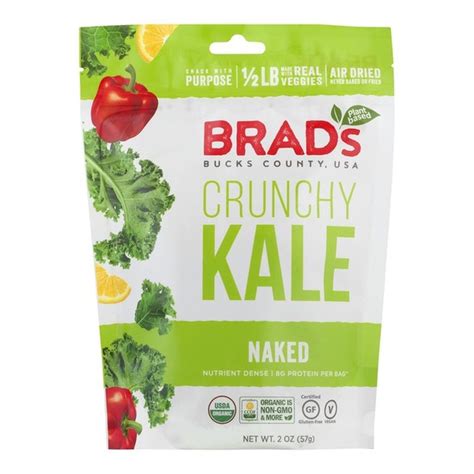 Brad S Raw Crunchy Kale Naked 2 Oz Instacart