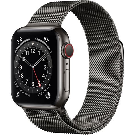 [For Sale] - Apple Watch Series 6 Stainless Steel Graphite 44mm GPS LTE