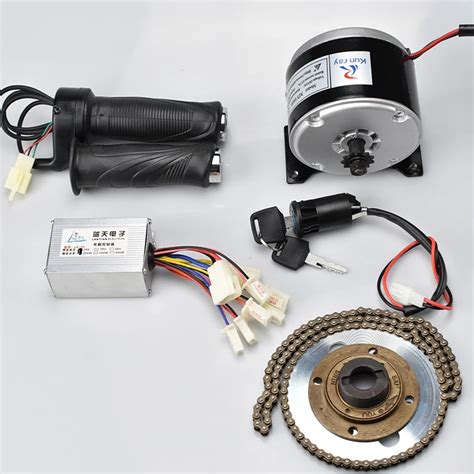 V W Brushed Dc Motor For Electric Bicycle Kit Diy E Scooter Mini