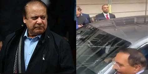 Video Nawaz Sharif Leaves London For Saudi Arabia Hum News