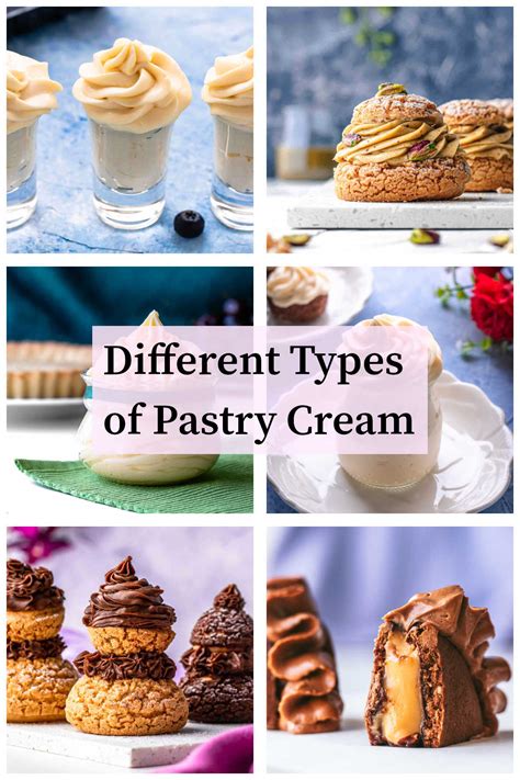 13 Types of Pastry Cream - Wheel of Baking