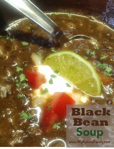 Easy Healthy Black Bean Soup Recipe Black Bean Soup Recipe Recipes Bean Recipes