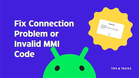 Fix Connection Problem Or Invalid Mmi Code Youtube