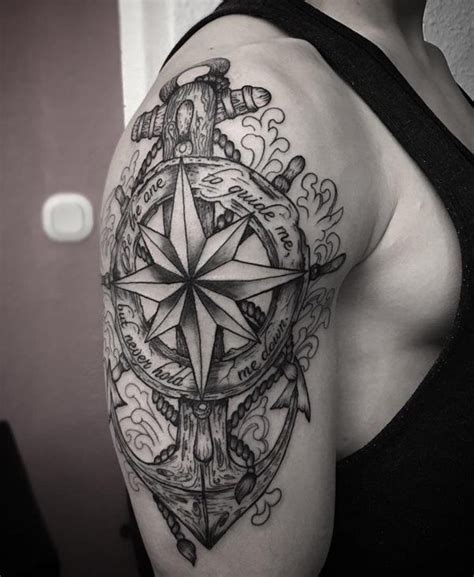 100 Awesome Compass Tattoo Designs Artofit