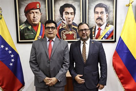 Venezuela Y Colombia Revisan La Agenda Bilateral Para Fortalecer La