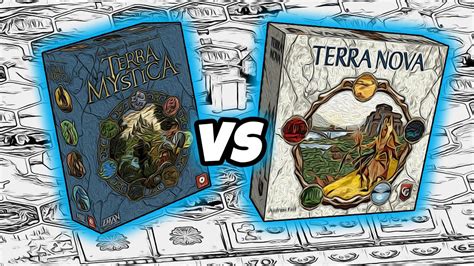 Terra Mystica Vs Terra Nova Review And Comparison Youtube