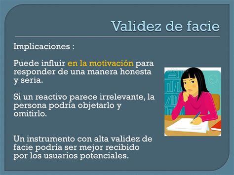 Validez De Contenido Y De Facie Ppt Descargar