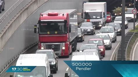 Verkehr München ist Pendler Hauptstadt Sat1