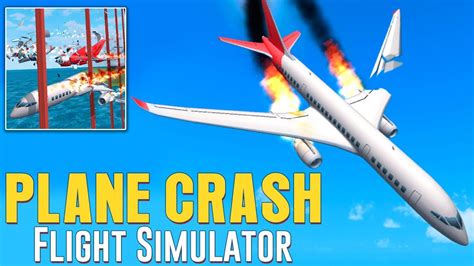 Plane Crash Flight Simulator Gameplay Best Android Games Youtube