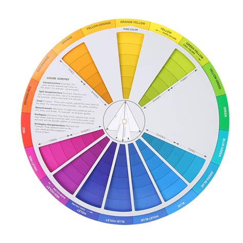 Color Wheel Color Wheel Pigment Color Wheel 2PCS Paint Wheel Color Wheel Painters For Color ...