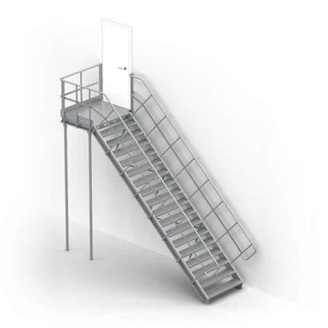 Linea Modular Stairs Adjustable Modular Steel Stairs