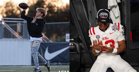 Lane Kiffin’s son Knox Kiffin backs Austin Simmons after Ole miss star ...