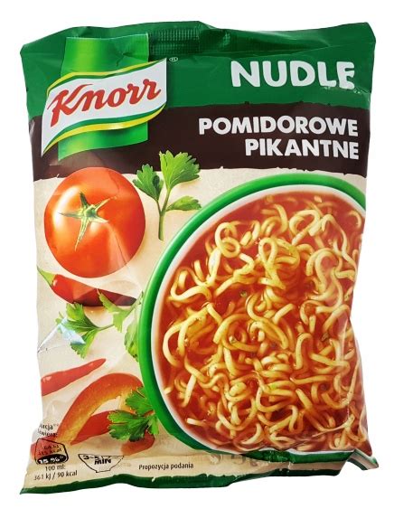 Knorr nudle POMIDOROWA PIKANTNA zupka BŁYSKAWICZNA 9097118393