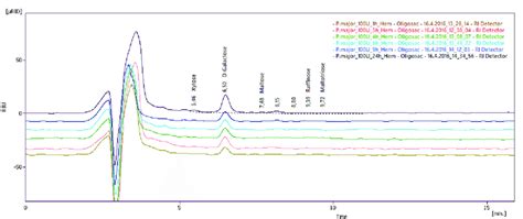 Hplc Profi Les Of 1 Solution Of Water Extractable Polysaccharide From Download Scientific