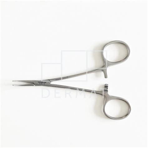 Hemostatic Forceps Micro Halsted Curved Cm Dms