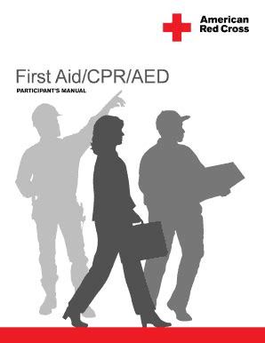 Fillable Online Redcross First Aid Cpr Aed American Red Cross