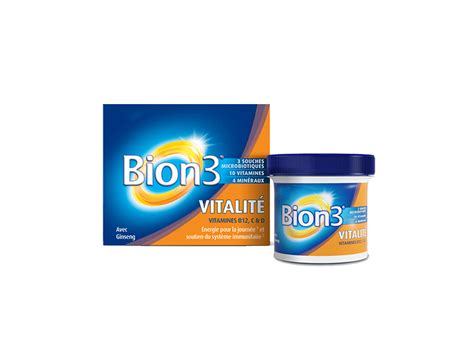 Bion3 Vitalité 80 Comprimés Pharmacie En Ligne Pharmacie Du Polygone